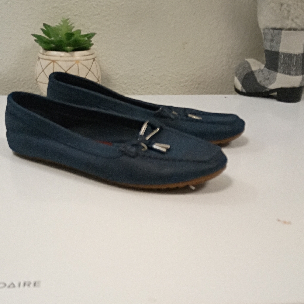 Nautica Women's Navy Moccasins